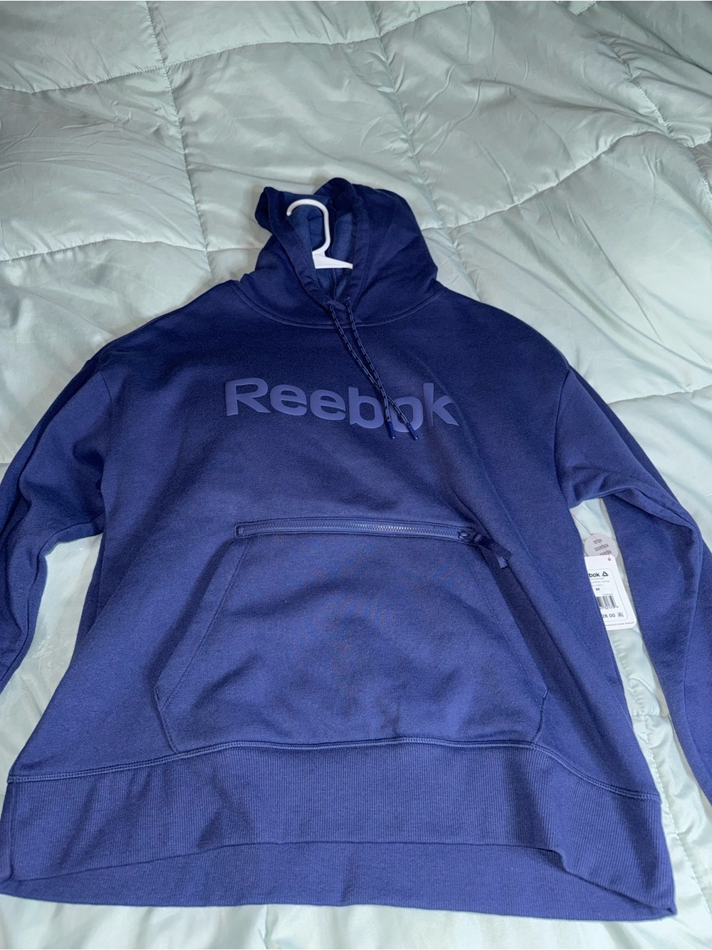 Reebok women’s purple Crewneck Pullover Hoodie